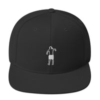 Load image into Gallery viewer, Here Come Cory (White Embroidery) Bitcoin Snapback Hat - fomo21
