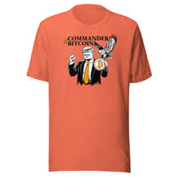 Load image into Gallery viewer, Commander-in-Bitcoin President Donald Trump T-Shirt-fomo21
