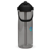 Load image into Gallery viewer, Compass Mining Logo Flip Straw Water Bottle-fomo21
