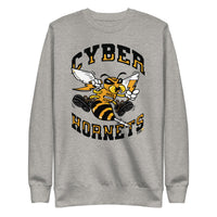 Load image into Gallery viewer, Cyber Hornets Bitcoin Crewneck Sweatshirt-fomo21
