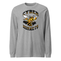 Load image into Gallery viewer, Cyber Hornets Bitcoin Long Sleeve T-Shirt-fomo21
