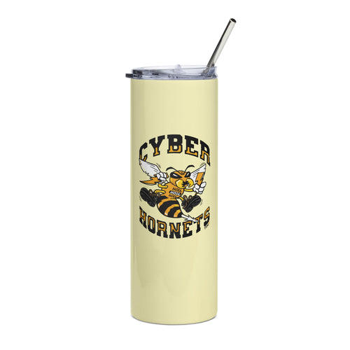 Cyber Hornets Bitcoin Stainless Steel Tumbler-fomo21