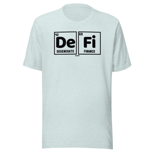 DeFi Degenerate Finance Bitcoin T-Shirt-fomo21