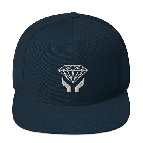 Diamond Hands Bitcoin Snapback Hat-fomo21