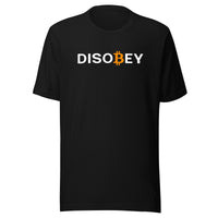 Load image into Gallery viewer, Disobey Bitcoin T-Shirt-fomo21
