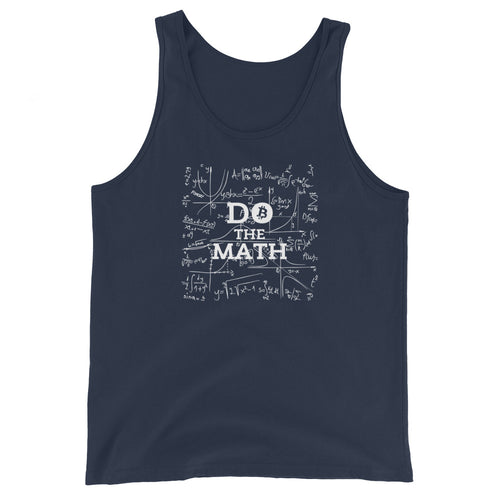 Do The Math Bitcoin Men's Tank Top-fomo21