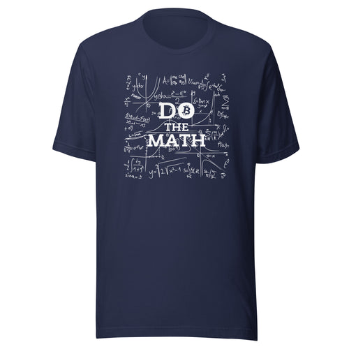 Do The Math Bitcoin T-Shirt-fomo21