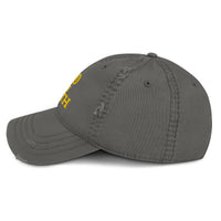 Load image into Gallery viewer, Do The Math (Gold Embroidery) Bitcoin Distressed Dad Hat-fomo21
