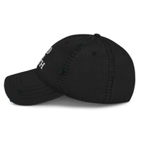 Load image into Gallery viewer, Do The Math (White Embroidery) Bitcoin Distressed Dad Hat-Dad Hat-fomo21
