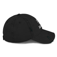 Load image into Gallery viewer, Do The Math (White Embroidery) Bitcoin Distressed Dad Hat-Dad Hat-fomo21
