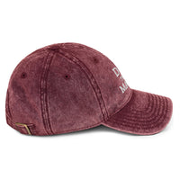 Load image into Gallery viewer, Do The Math (White Embroidery) Bitcoin Vintage Hat-Vintage Hat-fomo21
