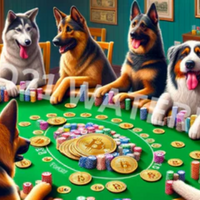 Load image into Gallery viewer, Dogs Playing Poker Bitcoin X (Twitter) Banner-fomo21
