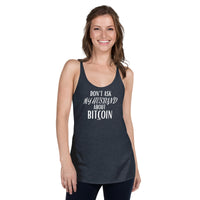 Load image into Gallery viewer, Don't Ask My Husband About Bitcoin Women’s Tank Top-fomo21
