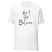 Load image into Gallery viewer, Don't Stop Believin' Bitcoin T-Shirt-T-Shirt-fomo21
