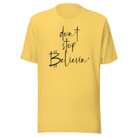 Load image into Gallery viewer, Don't Stop Believin' Bitcoin T-Shirt-T-Shirt-fomo21
