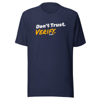Load image into Gallery viewer, Don't Trust Verify Bitcoin T-Shirt-fomo21
