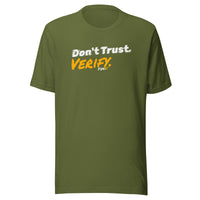 Load image into Gallery viewer, Don't Trust Verify Bitcoin T-Shirt-fomo21
