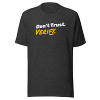 Load image into Gallery viewer, Don't Trust Verify Bitcoin T-Shirt-fomo21
