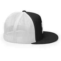 Load image into Gallery viewer, End The Fed (White Embroidery) Bitcoin Trucker Hat-fomo21

