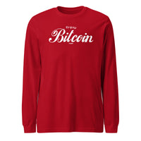 Load image into Gallery viewer, Enjoy Bitcoin Retro Long Sleeve T-Shirt-fomo21
