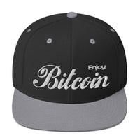 Load image into Gallery viewer, Enjoy Bitcoin Snapback Hat-fomo21
