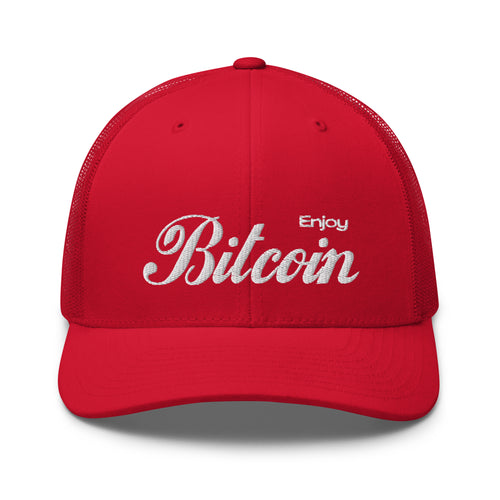 Enjoy Bitcoin Trucker Hat-fomo21