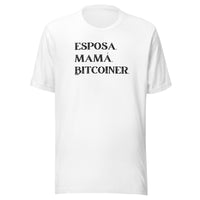 Load image into Gallery viewer, Esposa Mamá Bitcoiner Bitcoin Español T-Shirt-T-Shirt-fomo21
