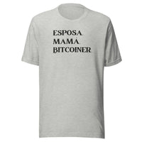 Load image into Gallery viewer, Esposa Mamá Bitcoiner Bitcoin Español T-Shirt-T-Shirt-fomo21
