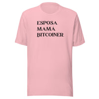 Load image into Gallery viewer, Esposa Mamá Bitcoiner Bitcoin Español T-Shirt-T-Shirt-fomo21
