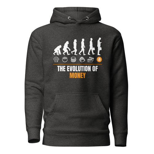 Evolution Of Money Bitcoin Hoodie Sweatshirt-fomo21