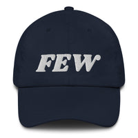 Load image into Gallery viewer, Few Bold (White Embroidery) Bitcoin Dad Hat-fomo21
