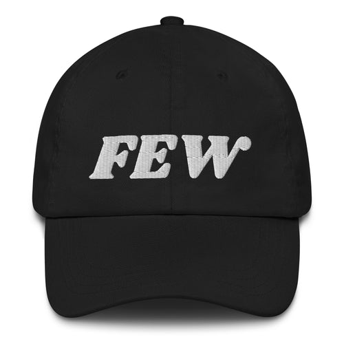Few Bold (White Embroidery) Bitcoin Dad Hat-fomo21