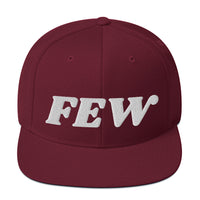 Load image into Gallery viewer, Few Bold (White Embroidery) Bitcoin Snapback Hat-fomo21
