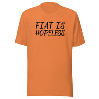 Load image into Gallery viewer, Fiat Is Hopeless Bitcoin T-Shirt-T-Shirt-fomo21

