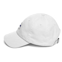 Load image into Gallery viewer, Finnish Flag Bitcoin B Dad Hat-fomo21
