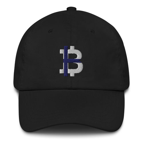 Finnish Flag Bitcoin B Dad Hat-fomo21