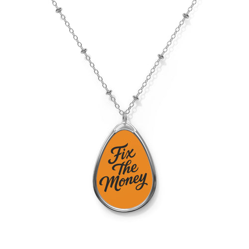 Fix the Money Bitcoin Necklace-fomo21