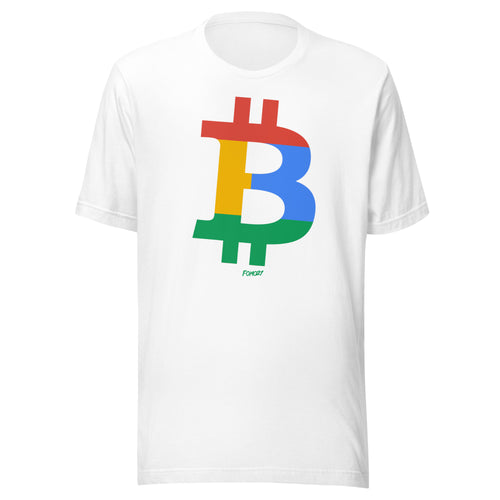 Four Color Bitcoin B T-Shirt-fomo21