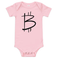 Load image into Gallery viewer, Freehand Bitcoin Infant One Piece-fomo21
