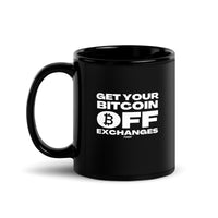 Load image into Gallery viewer, Get Your Bitcoin Off Exchanges Coffee Mug-fomo21
