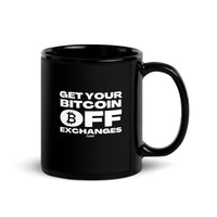 Load image into Gallery viewer, Get Your Bitcoin Off Exchanges Coffee Mug-fomo21
