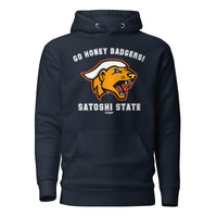 Load image into Gallery viewer, Go Honey Badgers! Satoshi State Bitcoin Hoodie Sweatshirt-fomo21
