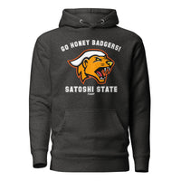 Load image into Gallery viewer, Go Honey Badgers! Satoshi State Bitcoin Hoodie Sweatshirt-fomo21
