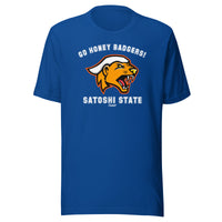 Load image into Gallery viewer, Go Honey Badgers! Satoshi State Bitcoin T-Shirt-fomo21
