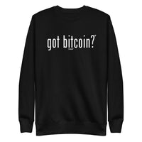 Load image into Gallery viewer, Got Bitcoin? Crewneck Sweatshirt-fomo21
