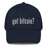 Load image into Gallery viewer, Got Bitcoin? Dad Hat-Dad Hat-fomo21
