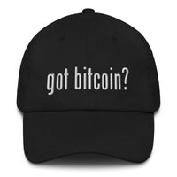 Load image into Gallery viewer, Got Bitcoin? Dad Hat-Dad Hat-fomo21
