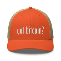 Load image into Gallery viewer, Got Bitcoin? Trucker Hat-fomo21
