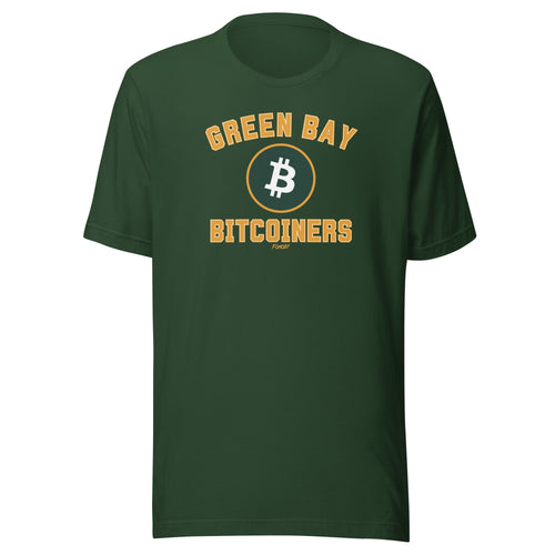 Green Bay Bitcoiners Bitcoin T-Shirt-fomo21