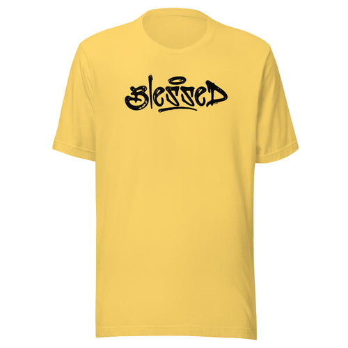 Halo Graffiti Blessed T-Shirt-fomo21